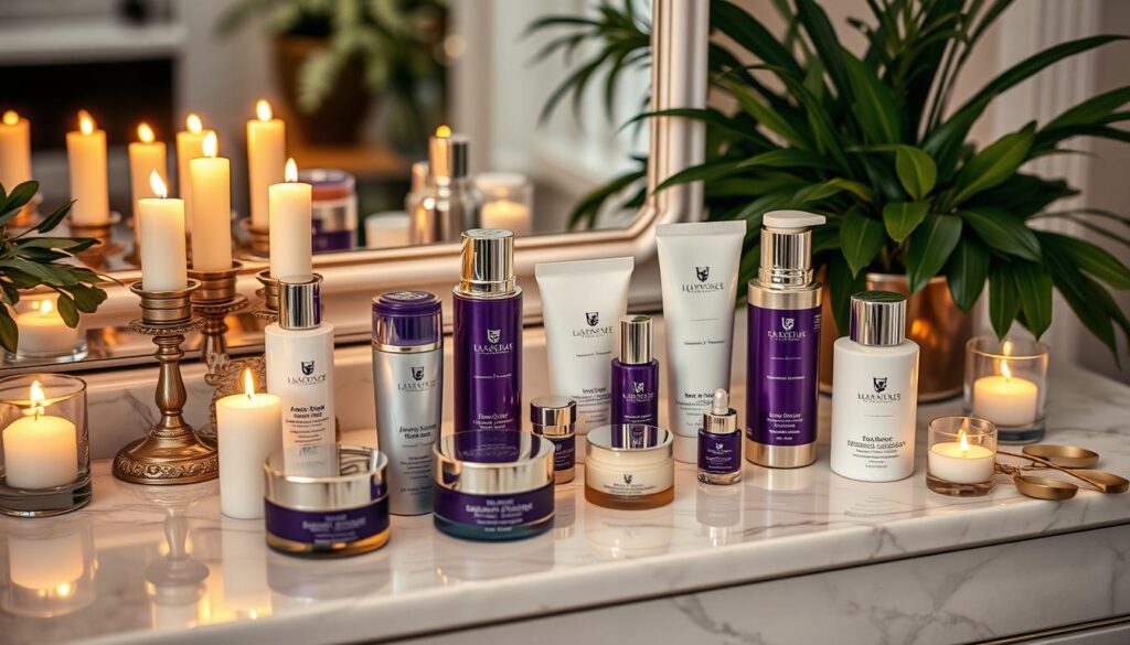 Eksklusiv skønhedspleje og luksus kosmetik valg