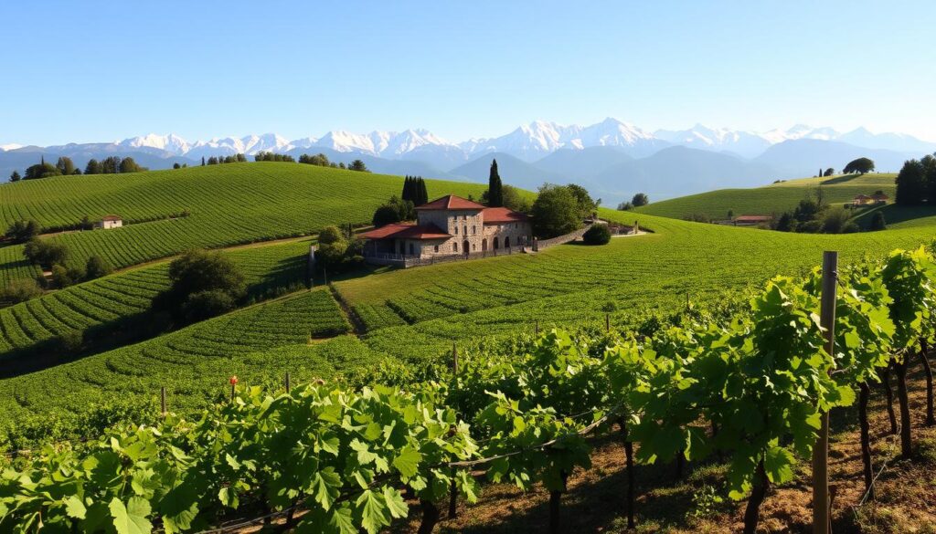 Hvidvinsproduktion i Friuli-Venezia Giulia