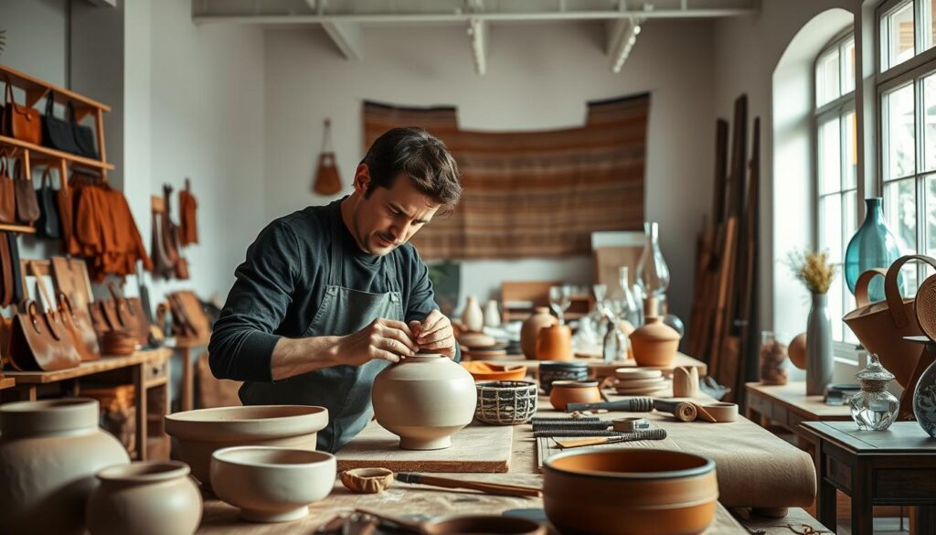 moderne italiensk kunsthåndværk