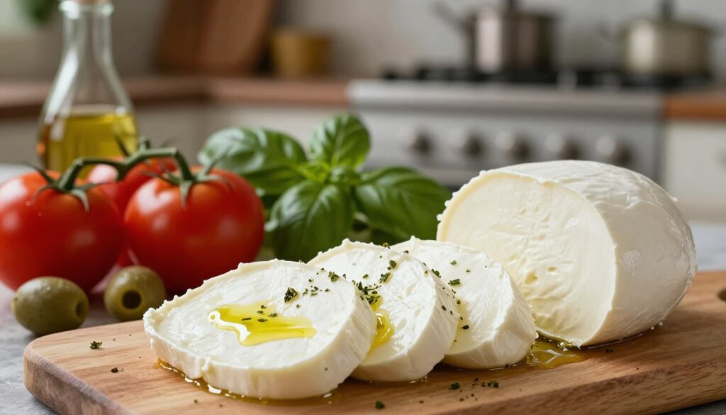 næringsindhold og kvalitetskriterier ved mozzarella