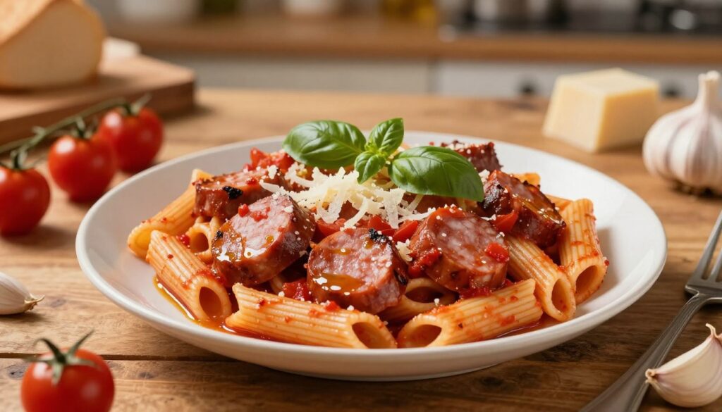 salsiccia pasta