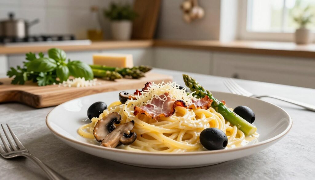 variationer carbonara opskrift